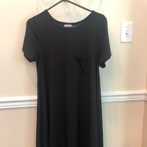 LuLaRoe Carley Black Dress worn once!